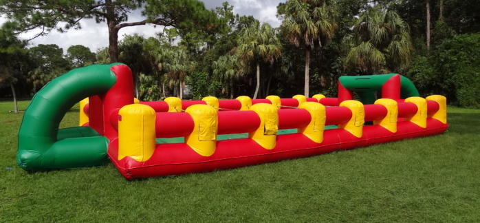 Human Foosball football soccer life-size game